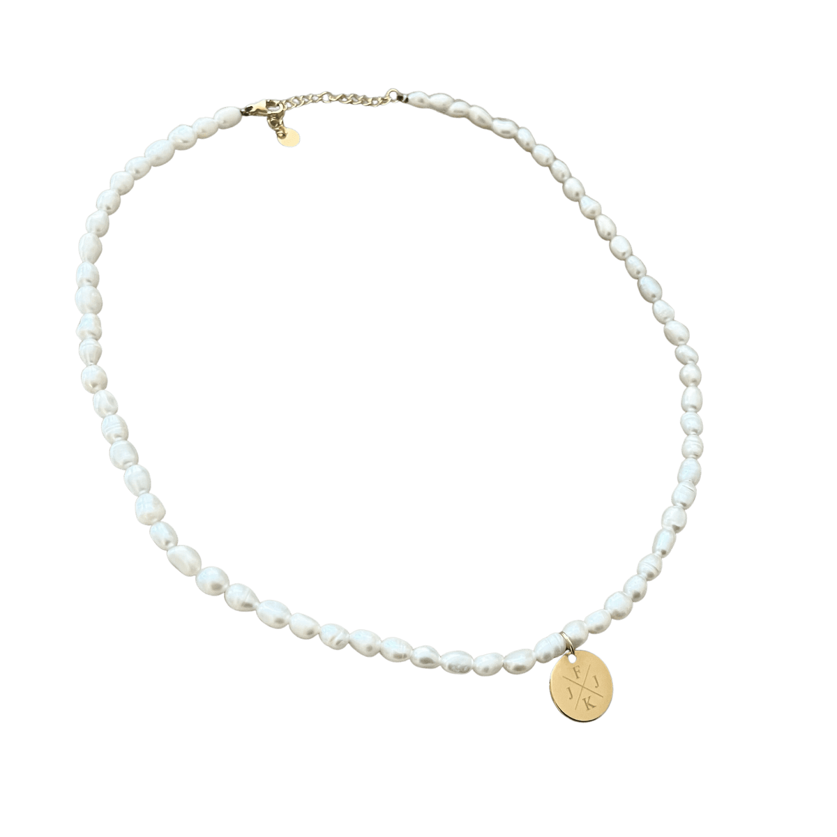 Initial Pearl Necklace | Ma Petite Jackie