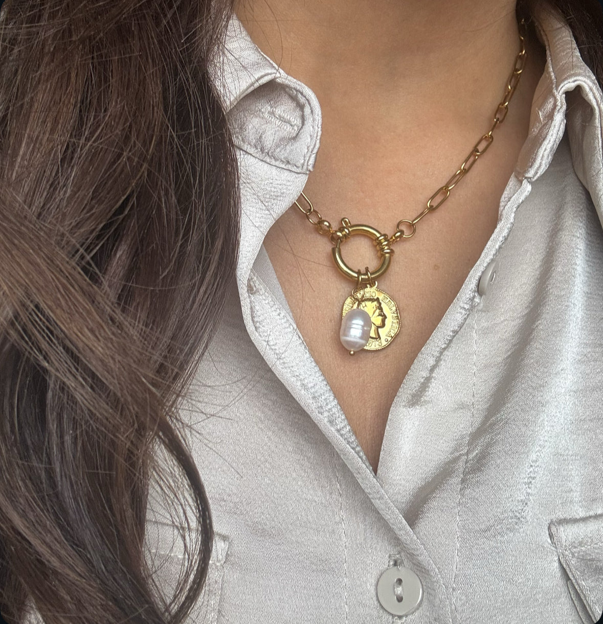 Baroque Pearl Necklace