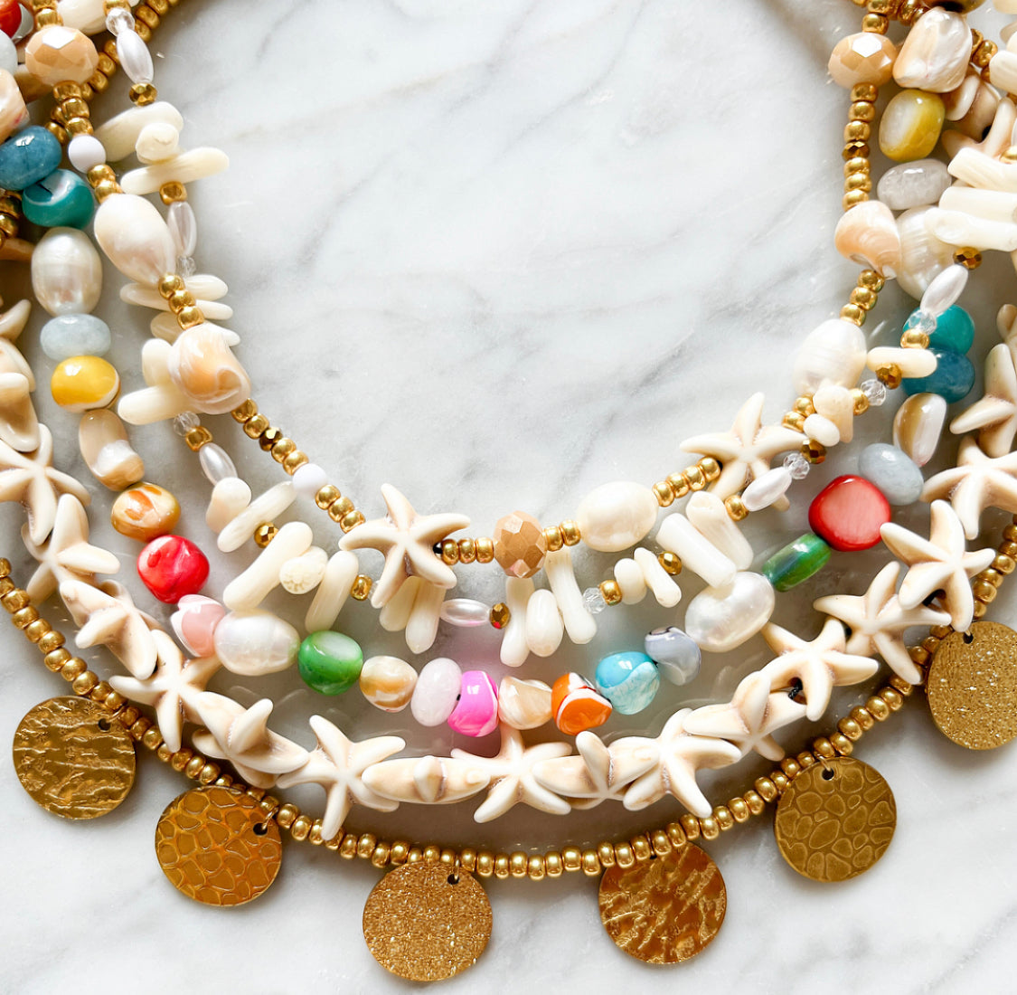 Let's go to the beach Necklace