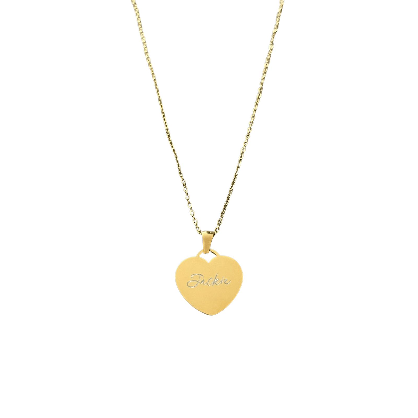 Name Heart Necklace