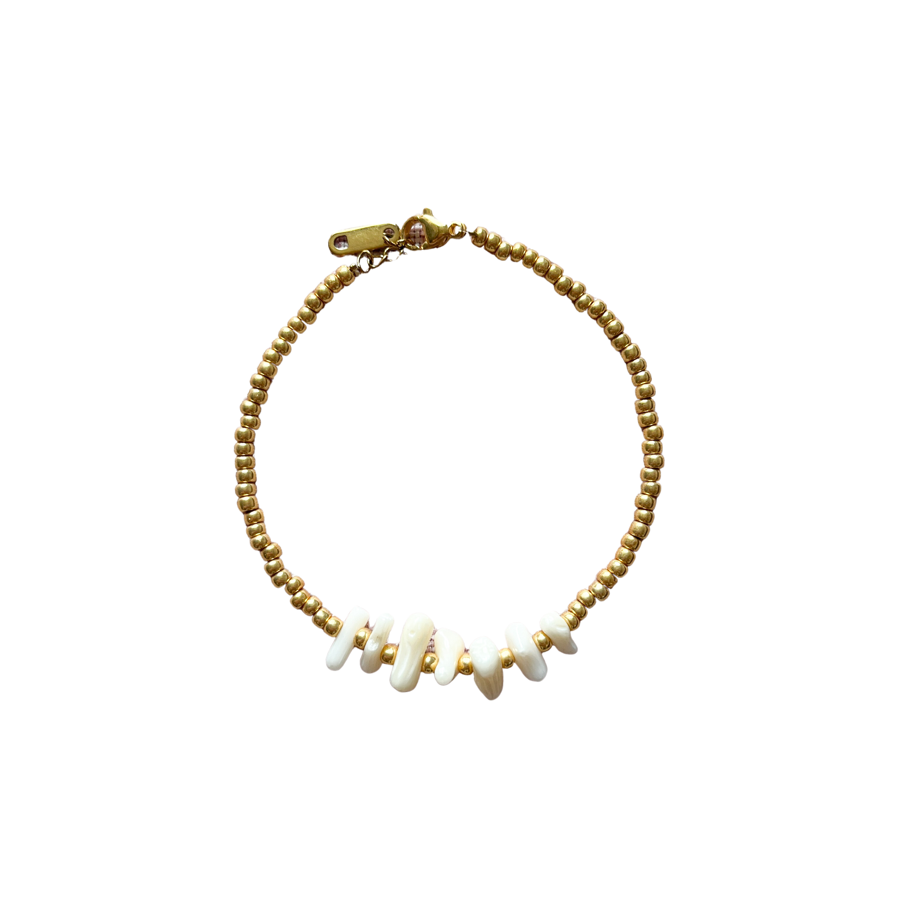 White Coral Bracelet